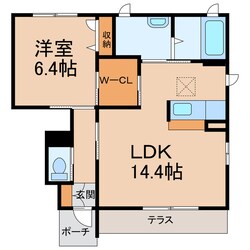 シャーメゾン有田の物件間取画像